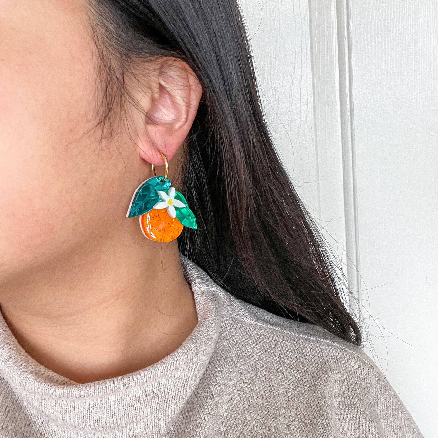 Orange Dangle Earrings Quirks!