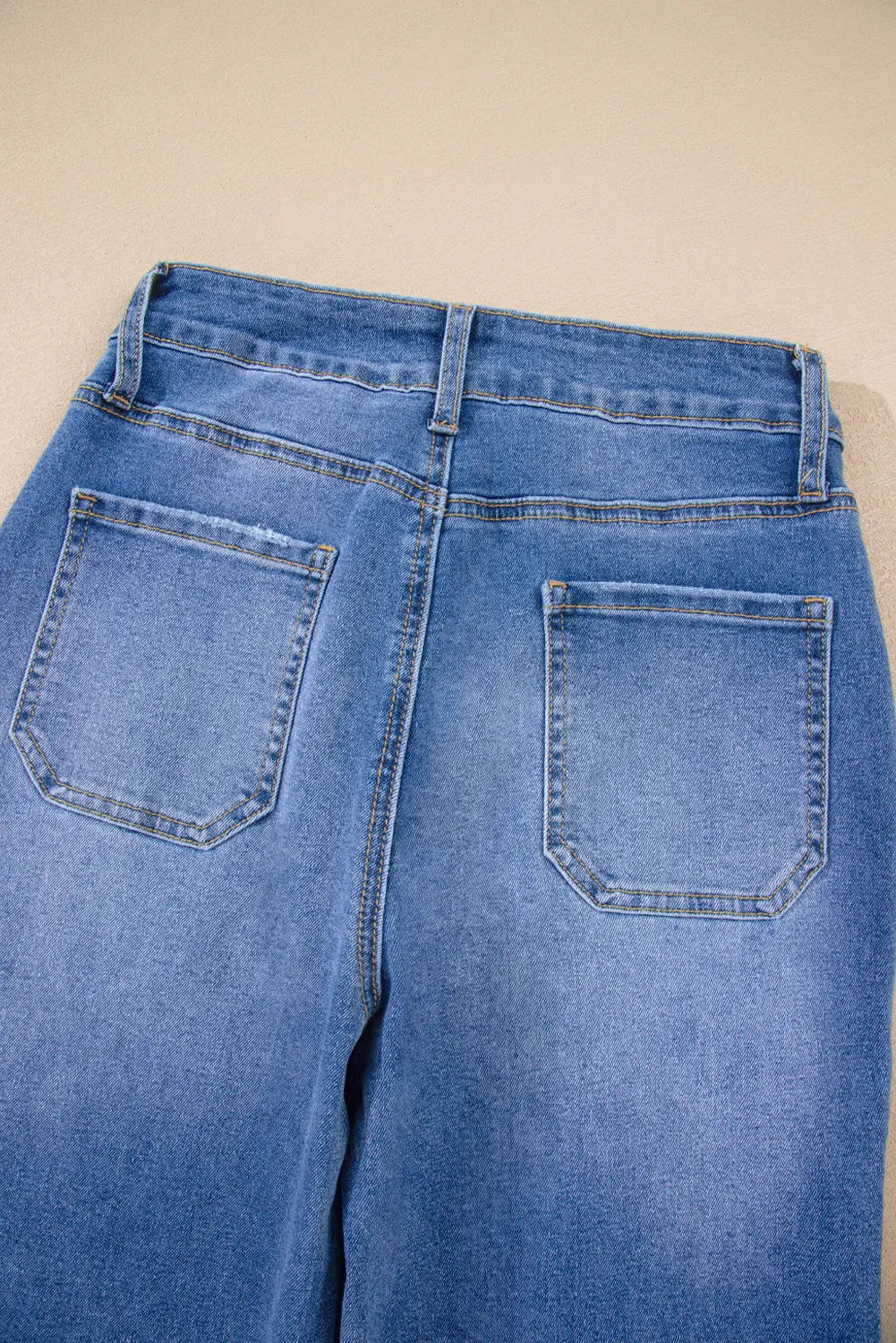 Breen Cropped High Rise Wide Leg Jeans Shewin