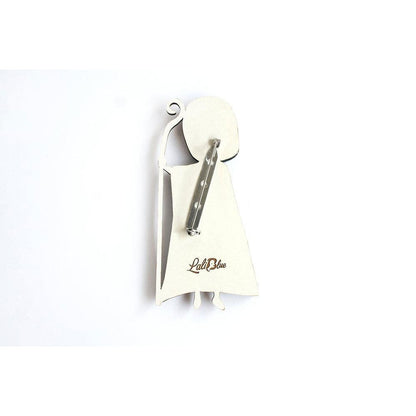 Death Scout Girl Brooch by Laliblue