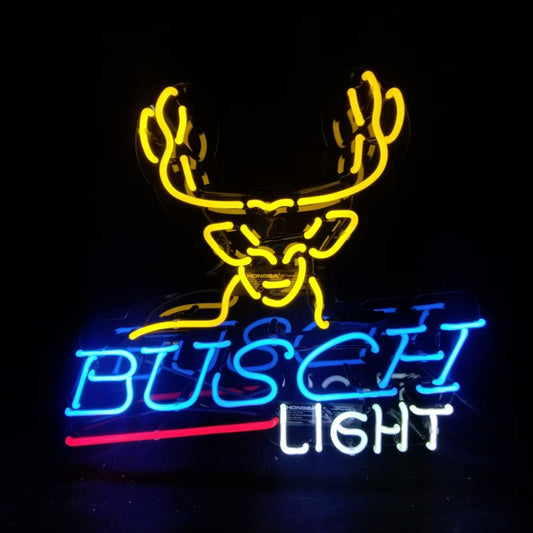 Deer Busch Light Beer Neon Signs Light Neon Signs Land