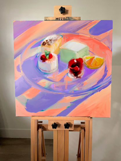 Dessert Bar Study - Original Painting