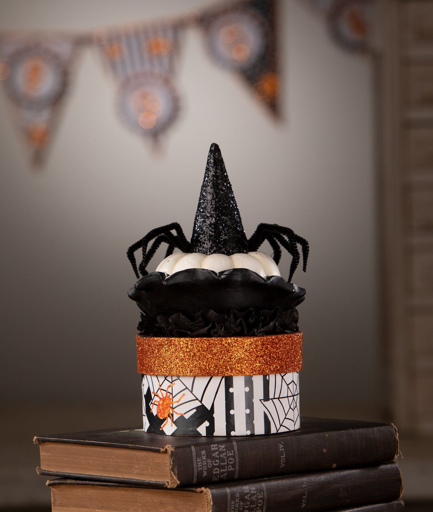 Mrs. Casperita on Box | Halloween Decor | Bethany Lowe