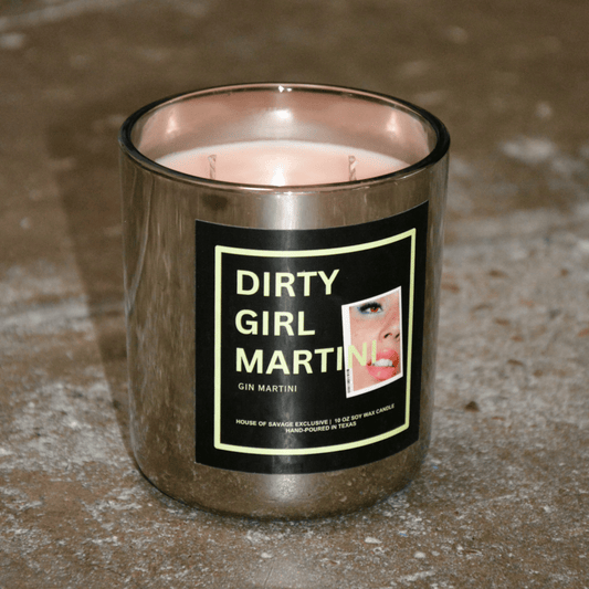 DIRTY GIRL MARTINI CANDLE