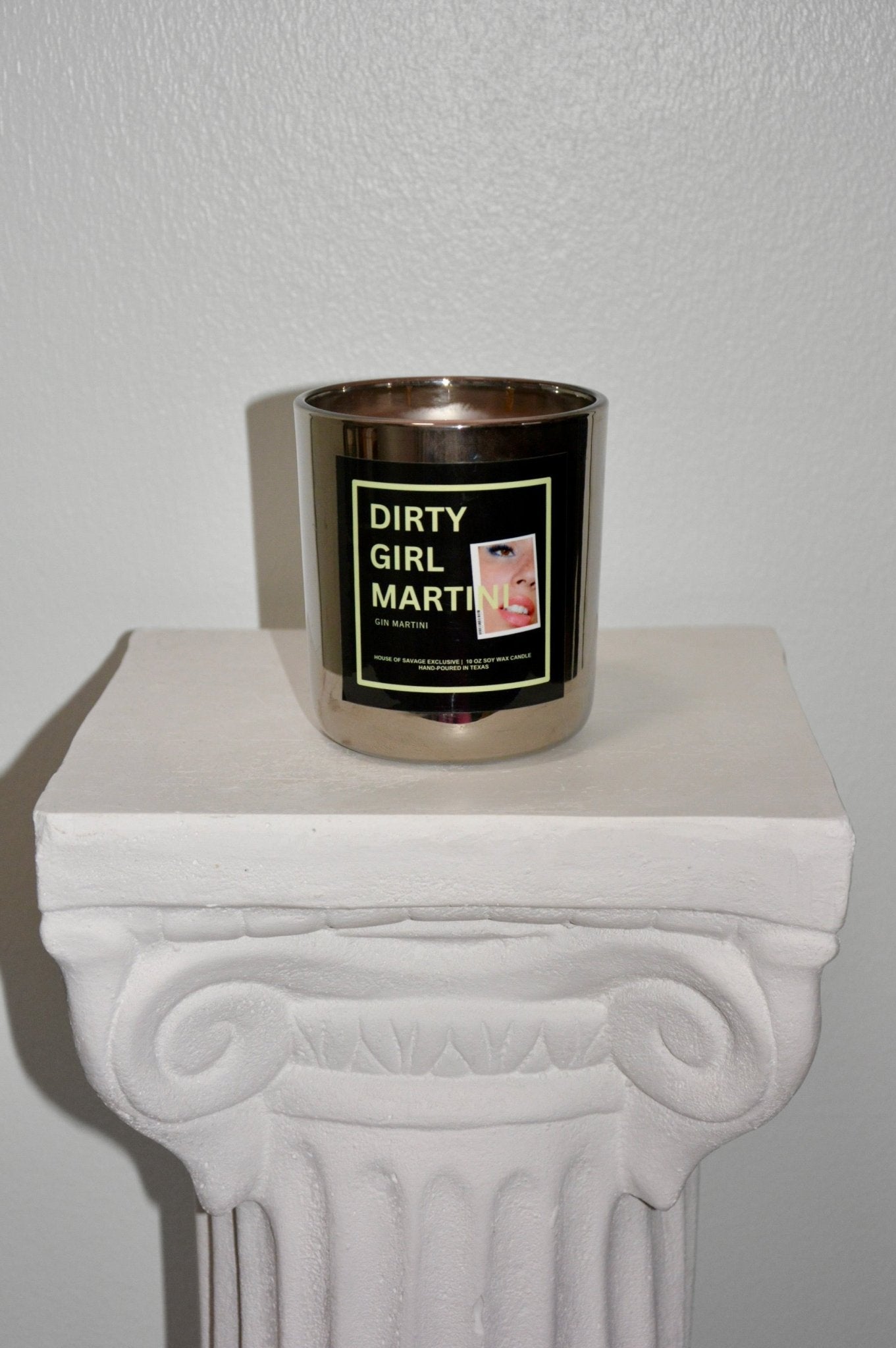 DIRTY GIRL MARTINI CANDLE
