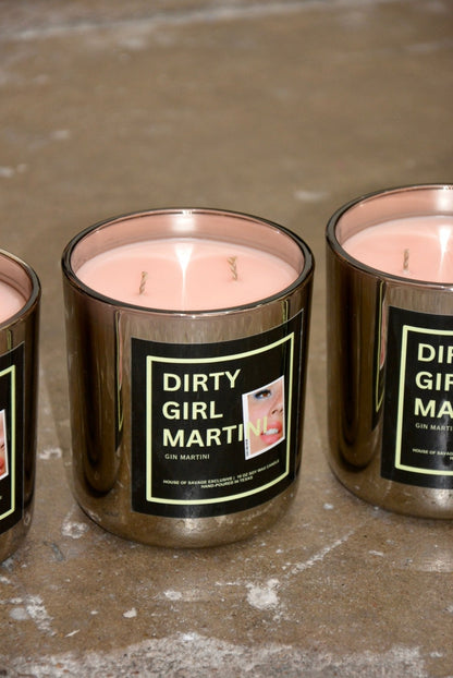 DIRTY GIRL MARTINI CANDLE