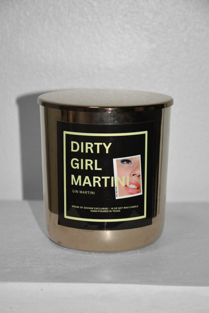 DIRTY GIRL MARTINI CANDLE