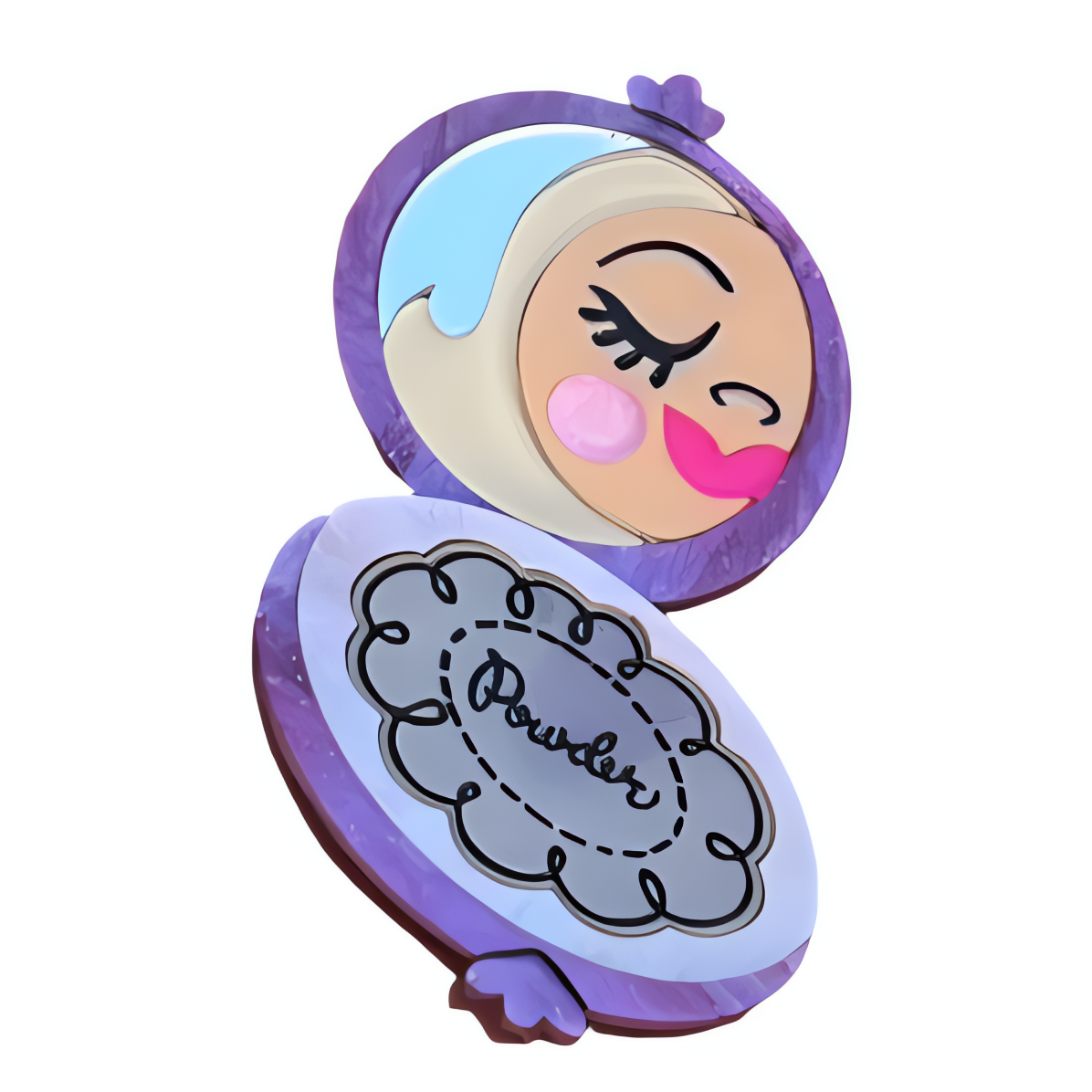 Secret Admirer Brooch LILAC by Asia Ellington x Lipstick & Chrome Quirks!