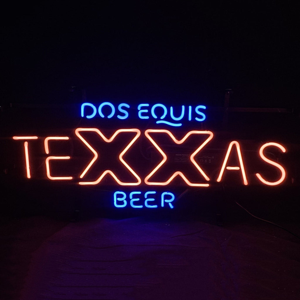 Dos Equis Texxas Beer Neon Signs Light Neon Signs Land
