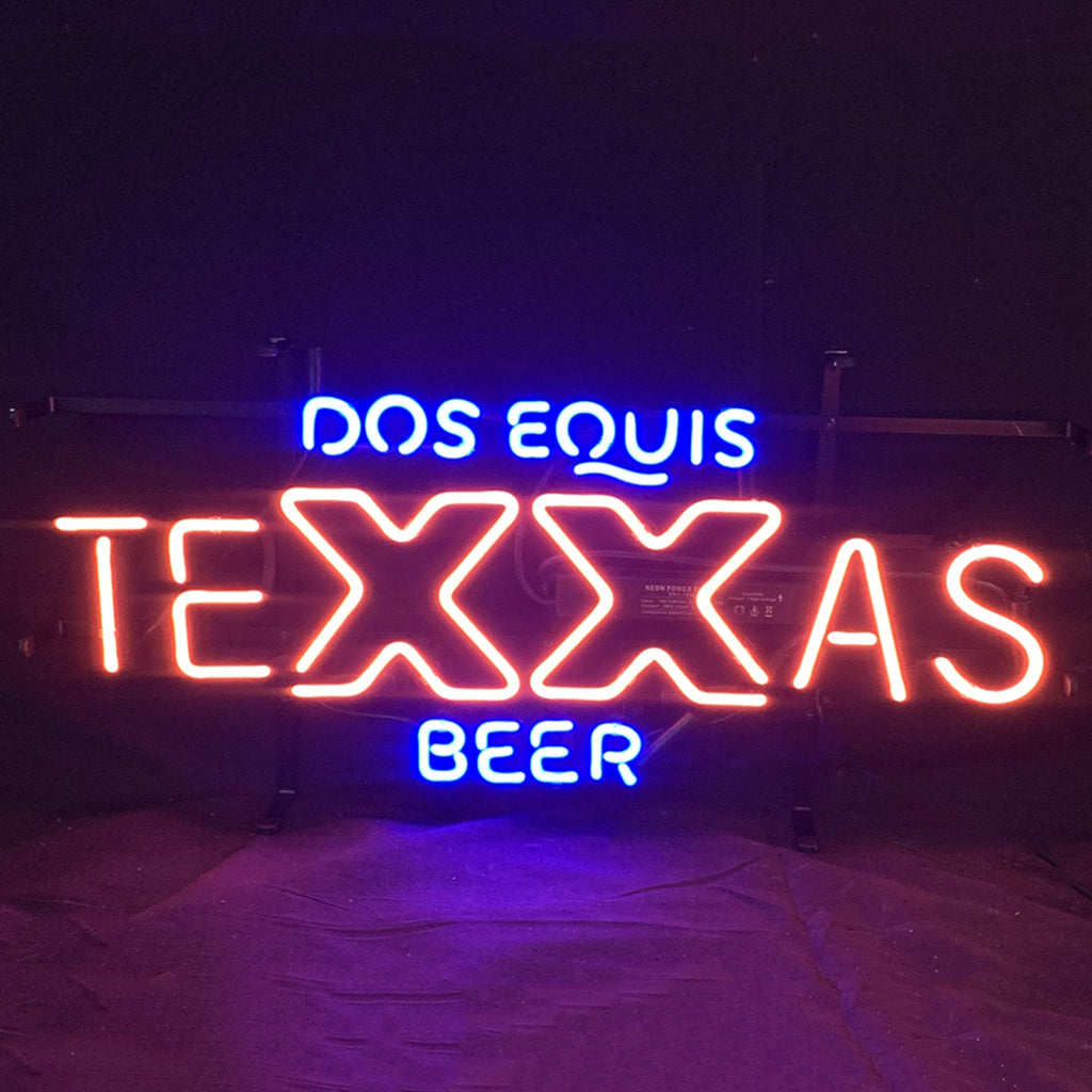 Dos Equis Texxas Beer Neon Signs Light Neon Signs Land