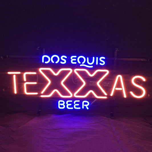 Dos Equis Texxas Beer Neon Signs Light Neon Signs Land