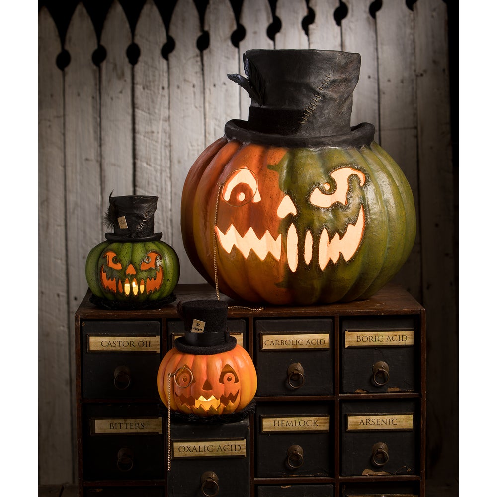 Dr. Jekyll Pumpkin by Bethany Lowe Designs - RETIRED Quirks!