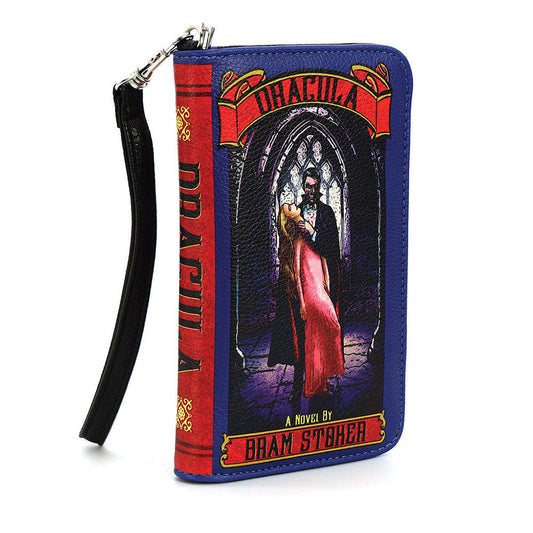 Dracula Colored Book Wallet Wristlet Quirks!