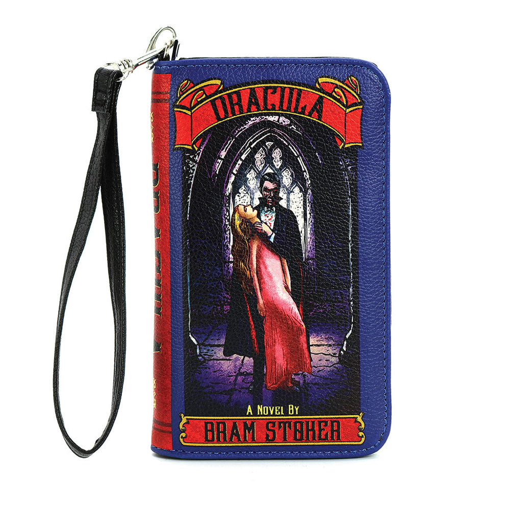 Dracula Colored Book Wallet Wristlet Quirks!