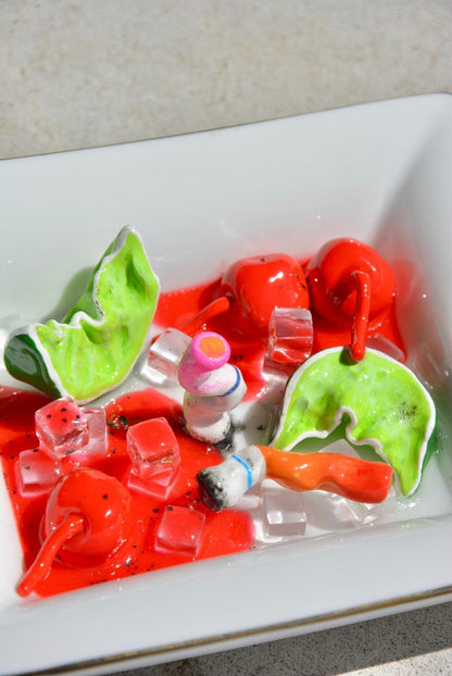 DRIVE-IN CHERRY LIMEADE ASHTRAY