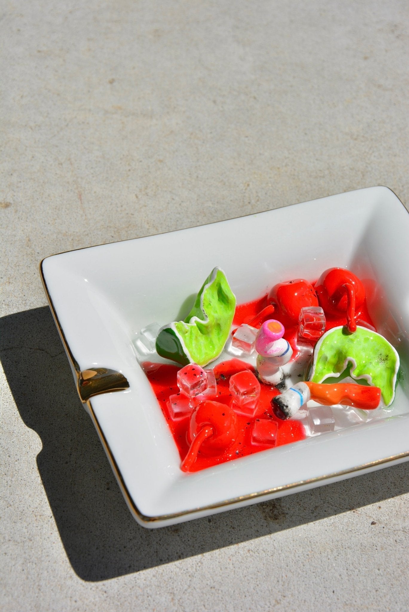 DRIVE-IN CHERRY LIMEADE ASHTRAY