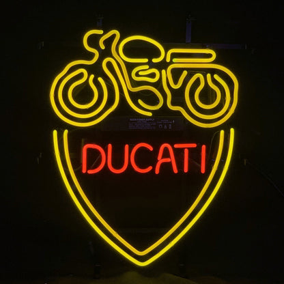 Ducati Motorcycle Neon Sign Light Neon Signs Land
