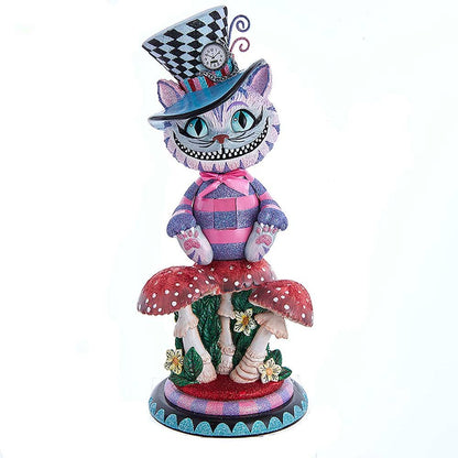 15"HOLLYWOOD CHESHIRE CAT NUTCRACKER