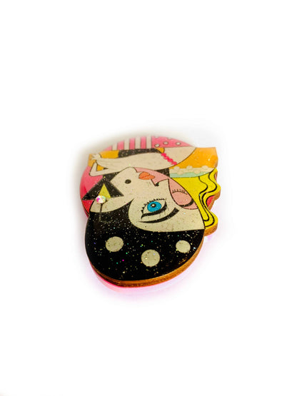 The Glamour Girl Brooch by Rosie Rose Parker Quirks!