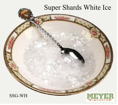 Snow White Icey German Glass Glitter Set - 3 Jars Quirks!