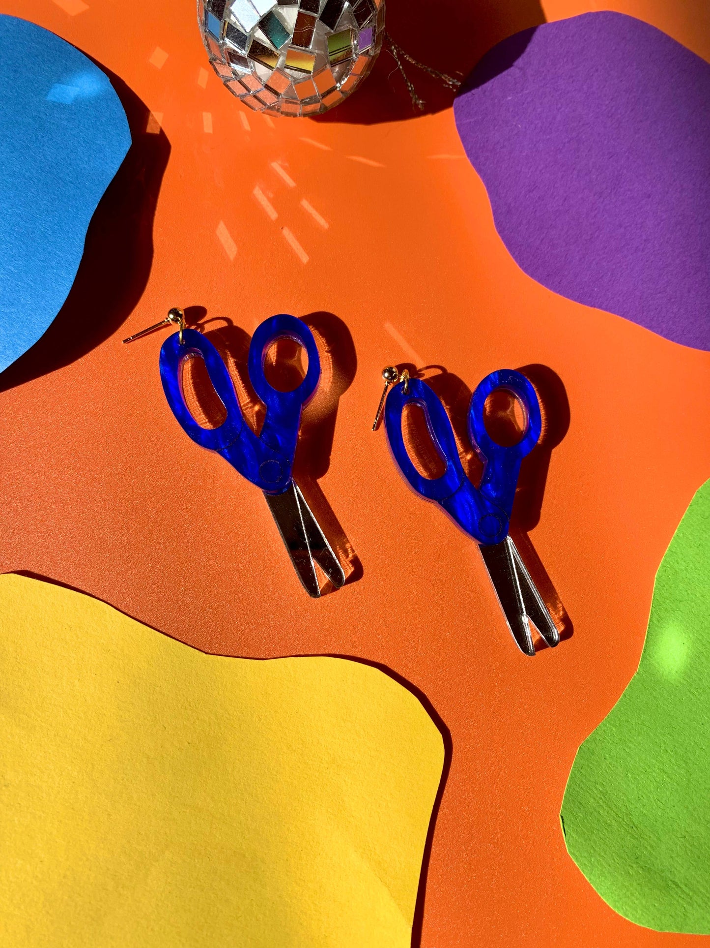 Scissors Acrylic Earrings Quirks!