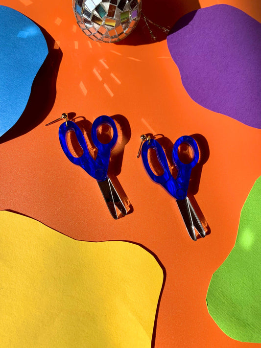 Scissors Acrylic Earrings Quirks!