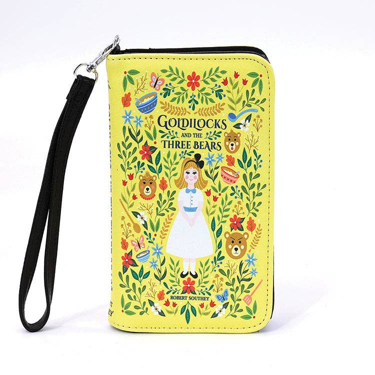 Goldilock and the Three Bears Book Wallet in vinyl Quirks!