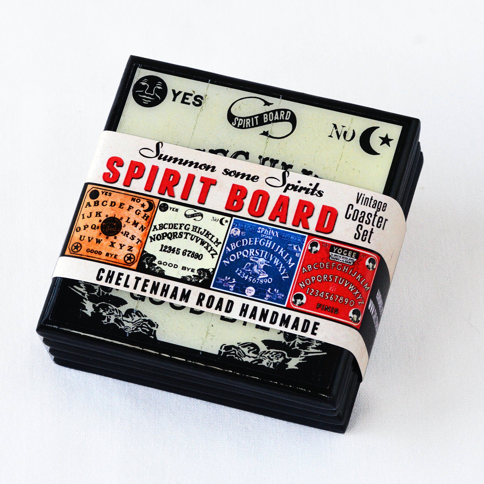 Summon Some Spirits: Spooky Spirit Board Drink Coaster Set Quirks!