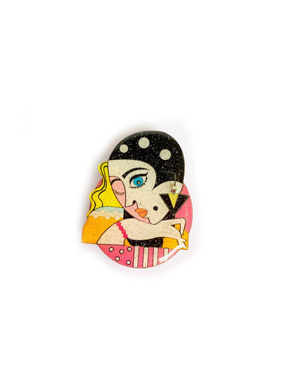 The Glamour Girl Brooch by Rosie Rose Parker Quirks!