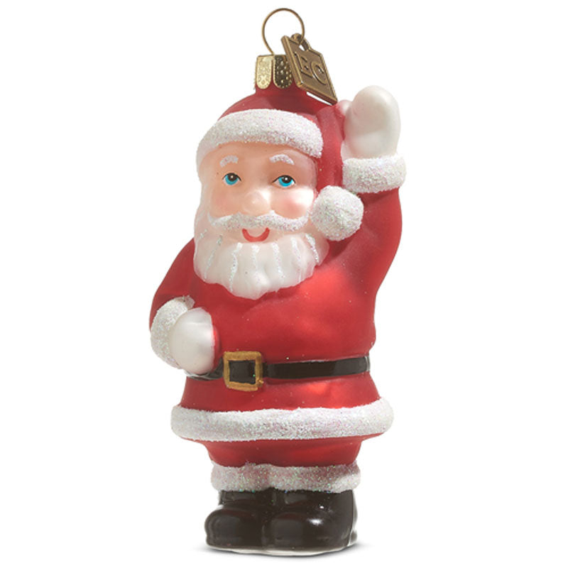 Waving Santa Blow Mold Ornament Quirks!