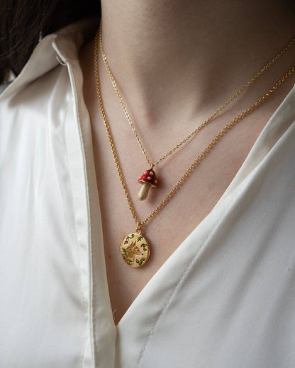 FABLE Enamel Mushroom Necklace Quirks!