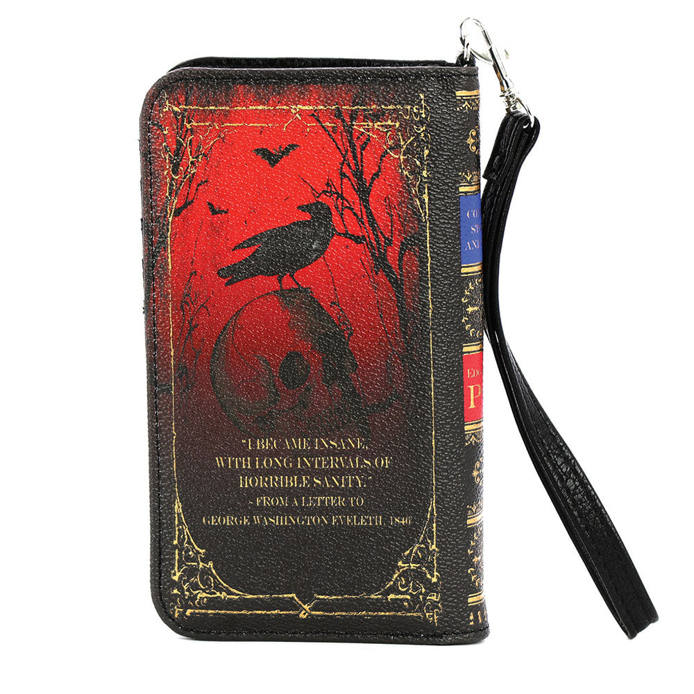 Edgar Allan Poe Book Wallet Wristlet Quirks!