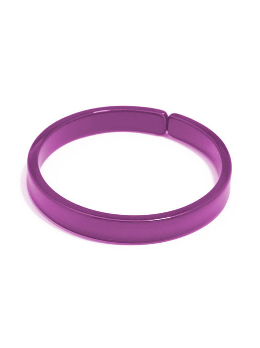 Resin Bangle Bracelet - BERRY Medium Width Quirks!