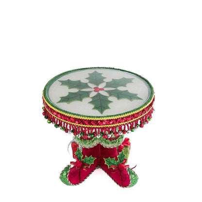 Elf Boots Cake Plate by Katherine's Collection Quirks!