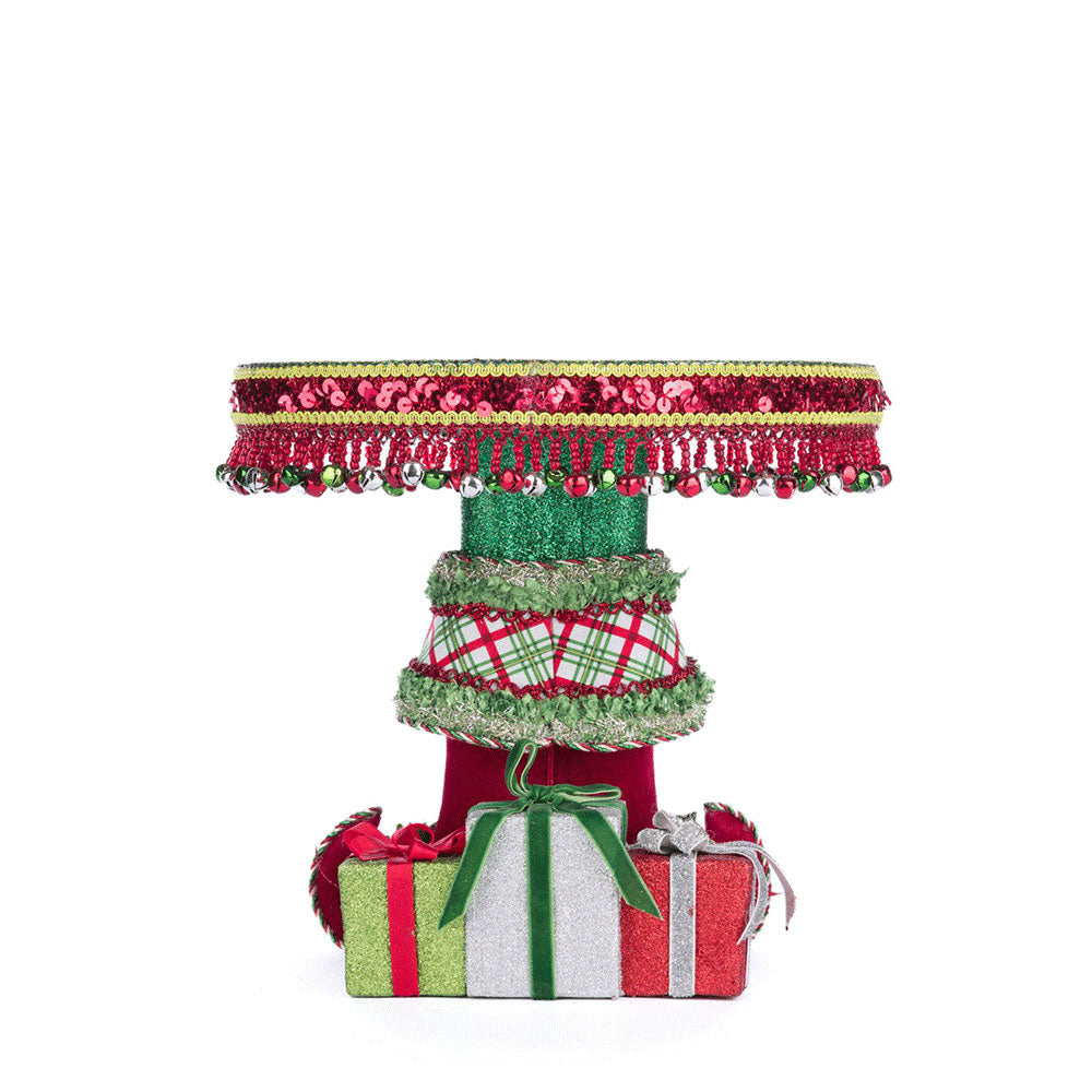 Elf Boots Cake Plate by Katherine's Collection Quirks!