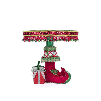 Elf Boots Cake Plate by Katherine's Collection Quirks!