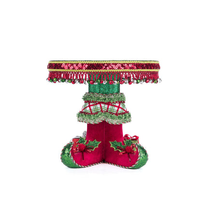 Elf Boots Cake Plate by Katherine's Collection Quirks!
