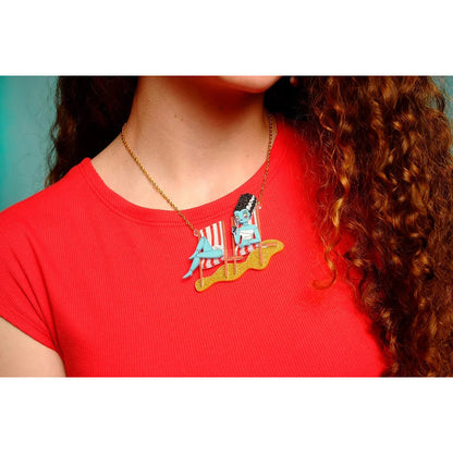 Elsa Sitting in Hammocks Necklace by Laliblue Quirks!