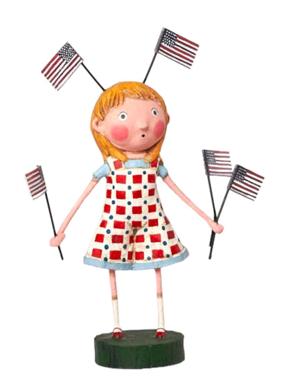 Fannie's Flags Lori Mitchell Figurine Quirks!