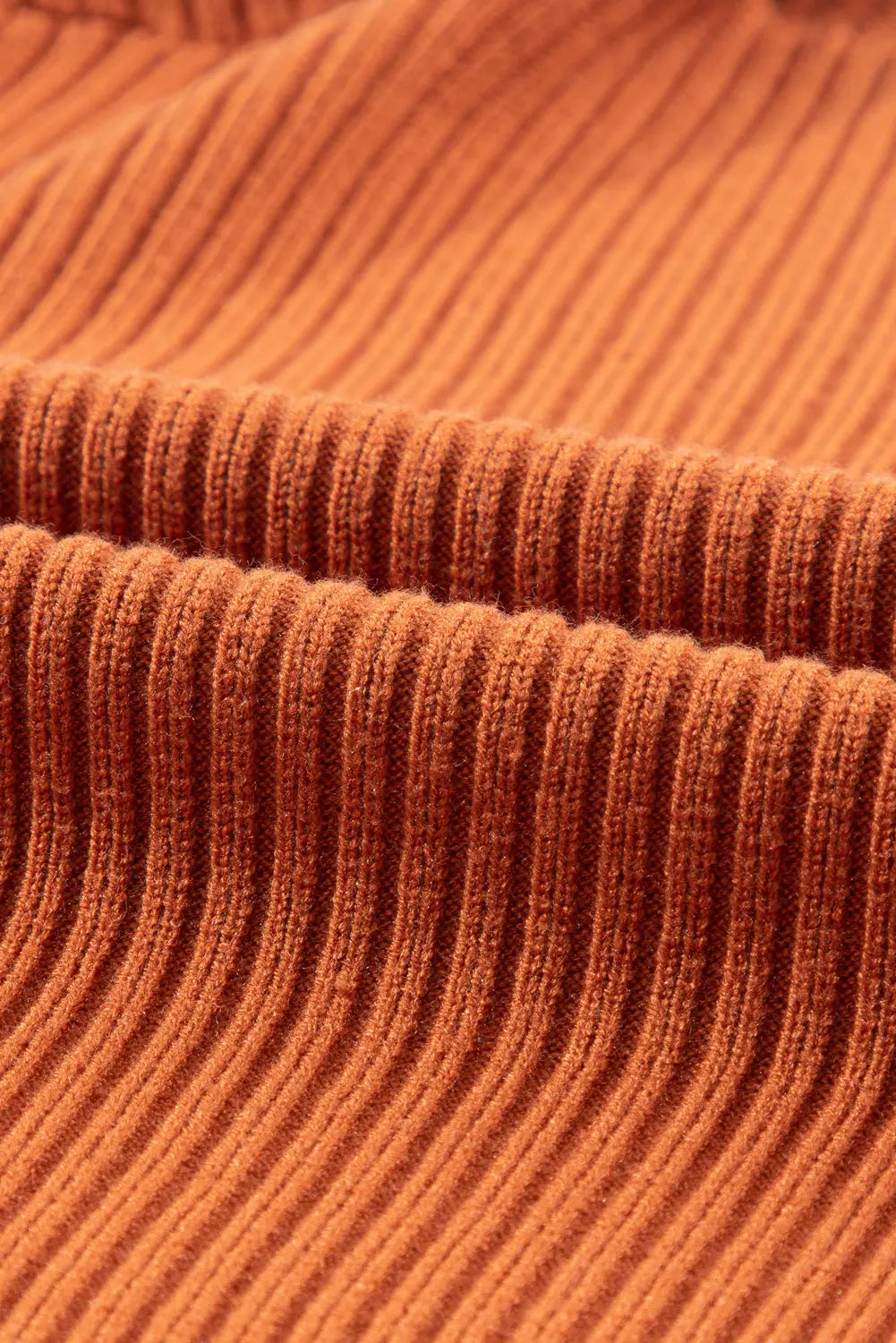 Gold Flame Patch Pocket Ribbed Knit Short Sleeve Sweater Shewin
