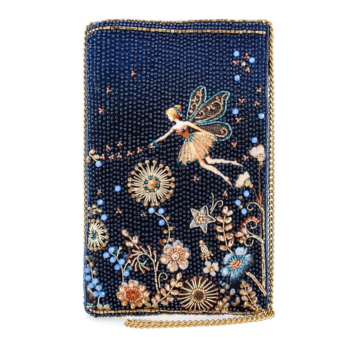 Fairy Dust and Floral Blue Beaded Crossbody Phone Bag Quirks!