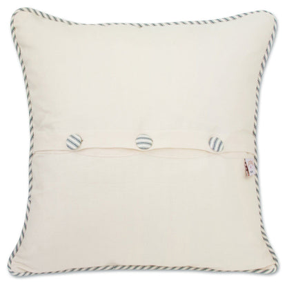 Fire Island Hand-Embroidered Pillow Quirks!