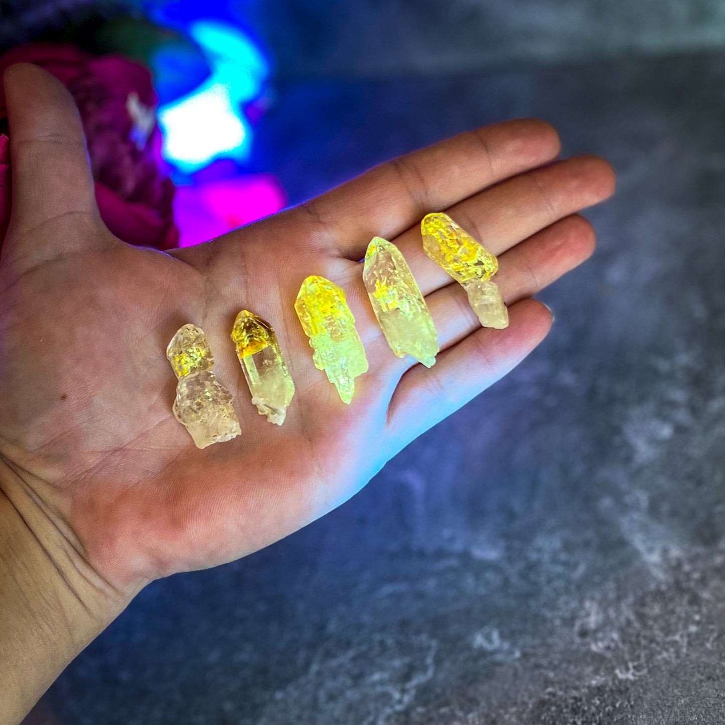 Firefly Petroleum Quartz Specimens from Madagascar