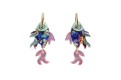 Fish Earrings by Laliblue Quirks!
