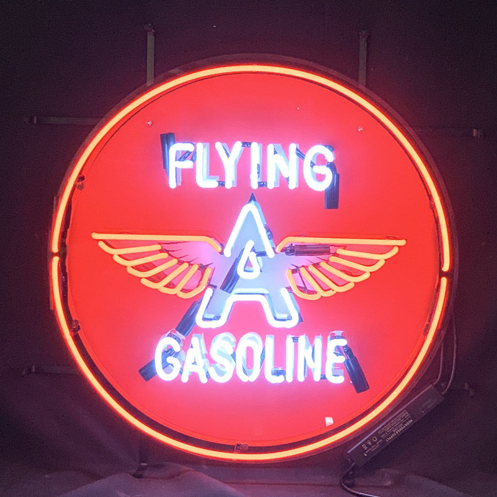 Flying Gasoline Wings Neon Sign Light Neon Signs Land