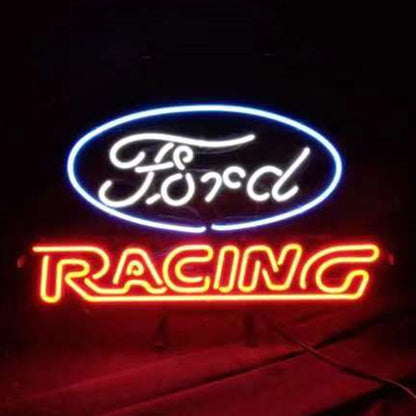 Ford Racing Car Neon Signs Light Neon Signs Land