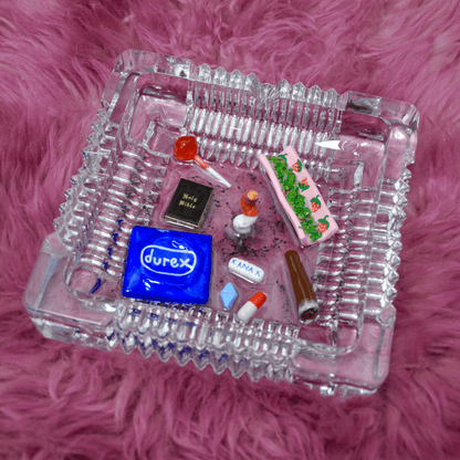 FORGIVE ME FATHER, FOR I HAVE SINNED ASHTRAY