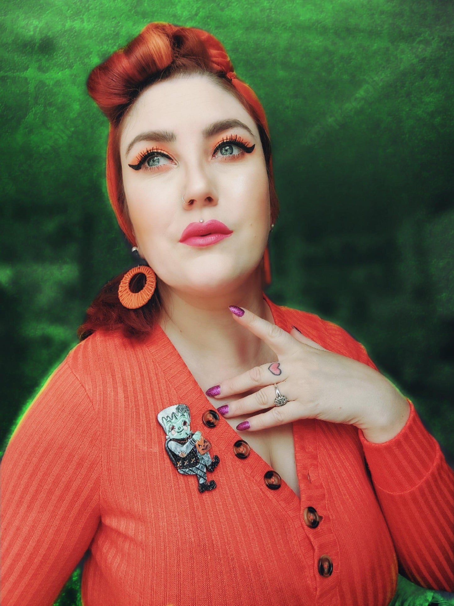 Frankenstomp Brooch by Johanna Parker x Lipstick & Chrome Quirks!