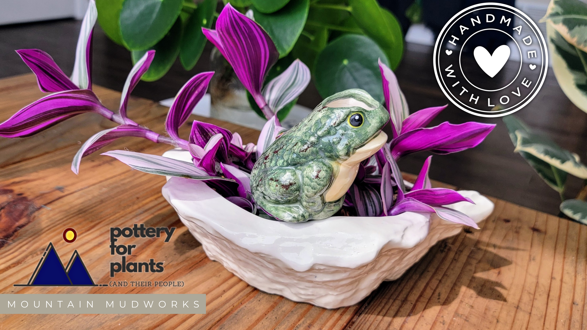 Frog Watering Spike Mountain Mudworks