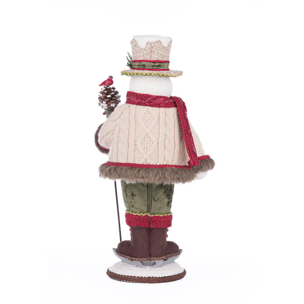 Frosty Snowfield Snowman Tabletop by Katherine's Collection Quirks!