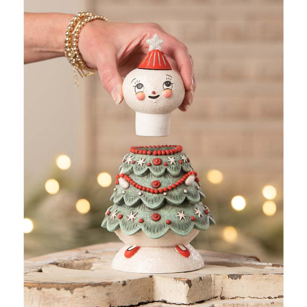 Frosty Treena Jolly Jar by Johanna Parker